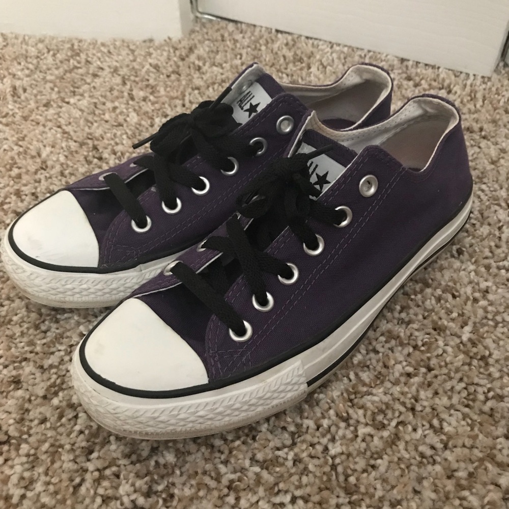 Purple Converse All Star 7.5
